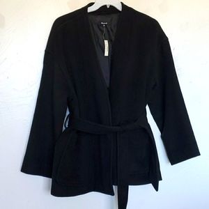Madewell Black Belted Jacket